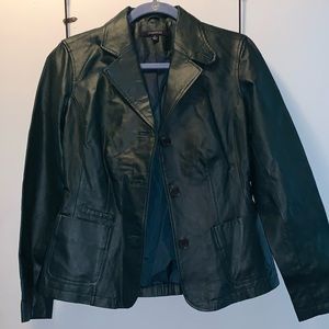 Faux Leather Jacket